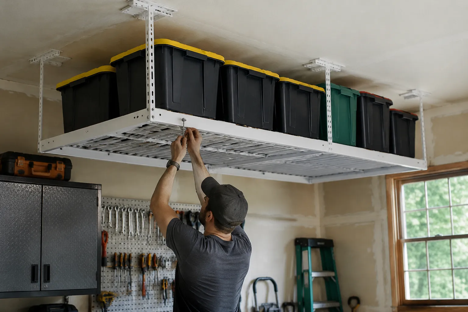 Masters of the Air: Why Band of Brothers is the Last Great Uncool TV Show Ceiling Storage Rack Install Basics for Heavy Bins